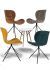 Zuiver OMG Actieset Kunstleer - 4 stoelen Mix aanbieding + Gratis bijzettafel t.w.v. € 79,-