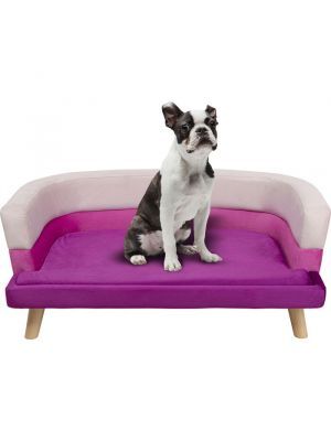 Kare Design Dog Bed Princess Pink Hondenmand Velvet - Roze 