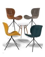 Zuiver Stoel OMG Kunstleer - 8 stoelen Mix aanbieding + Gratis bijzettafel t.w.v. € 79,-
