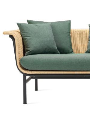 Vincent Sheppard Wicked 2-Zits Outdoor Lounge Bank - Naturel Rotan