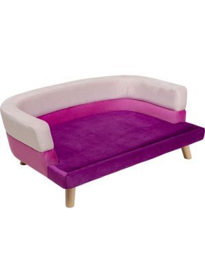 Kare Design Dog Bed Princess Pink Hondenmand Velvet - Roze